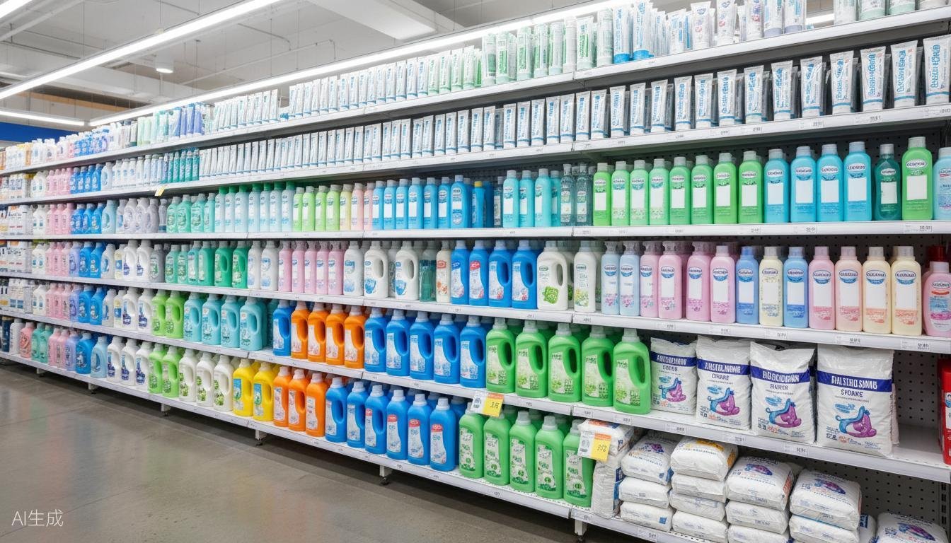 FMCG product shelf display